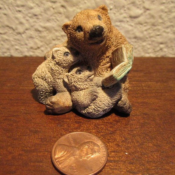 Set #1 of Nine Miniature Bear Figurines - Picture 11 of 16